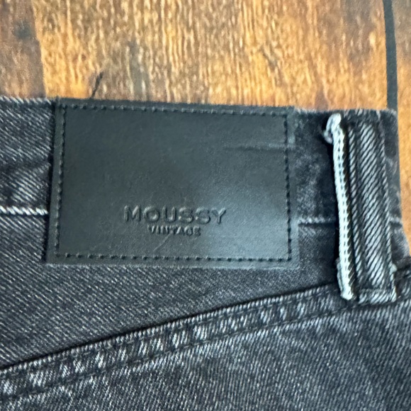MOUSSY VINTAGE Northville Straight Jean in Black 27 - Picture 7 of 11